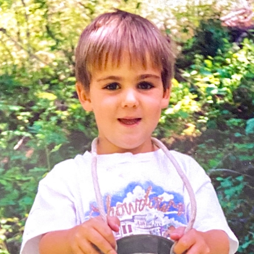 Childhood photo of Chad McKenna