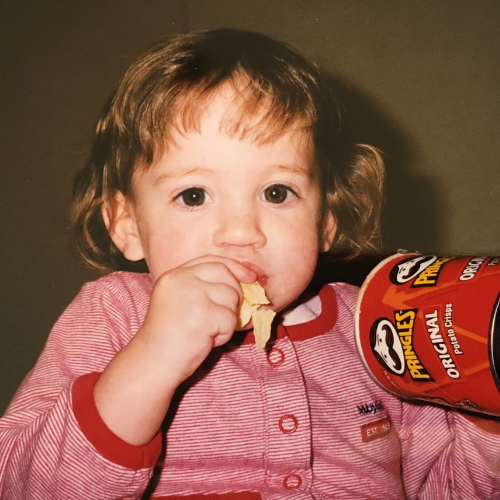 Childhood photo of Eliana Grossman