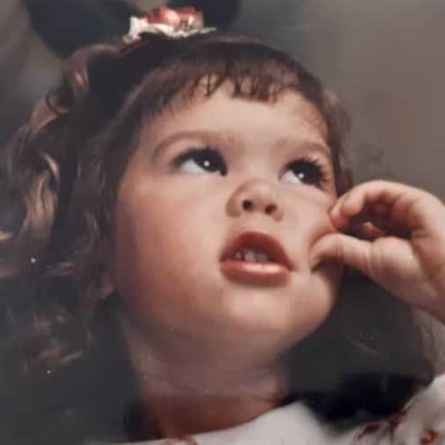 Childhood photo of Elizabeth Marin Rodriguez