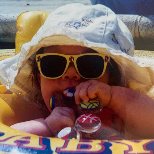 Childhood photo of Erin Piccinati