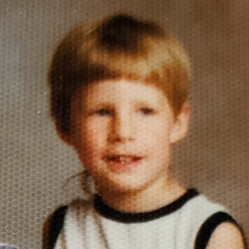 Childhood photo of John McKillip