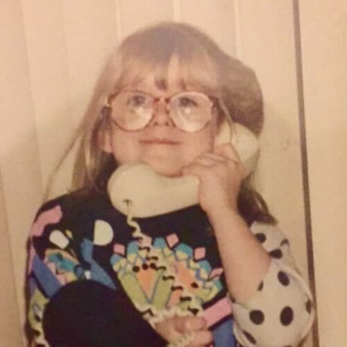 Childhood photo of Kelcey Kochner