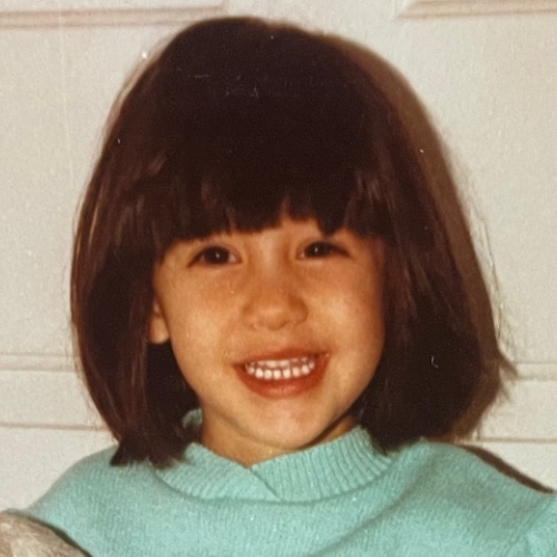 Childhood photo of Lauren Linzer