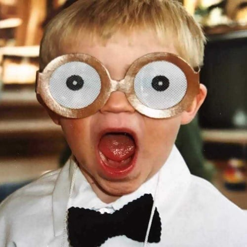 Childhood photo of Ryan McKay